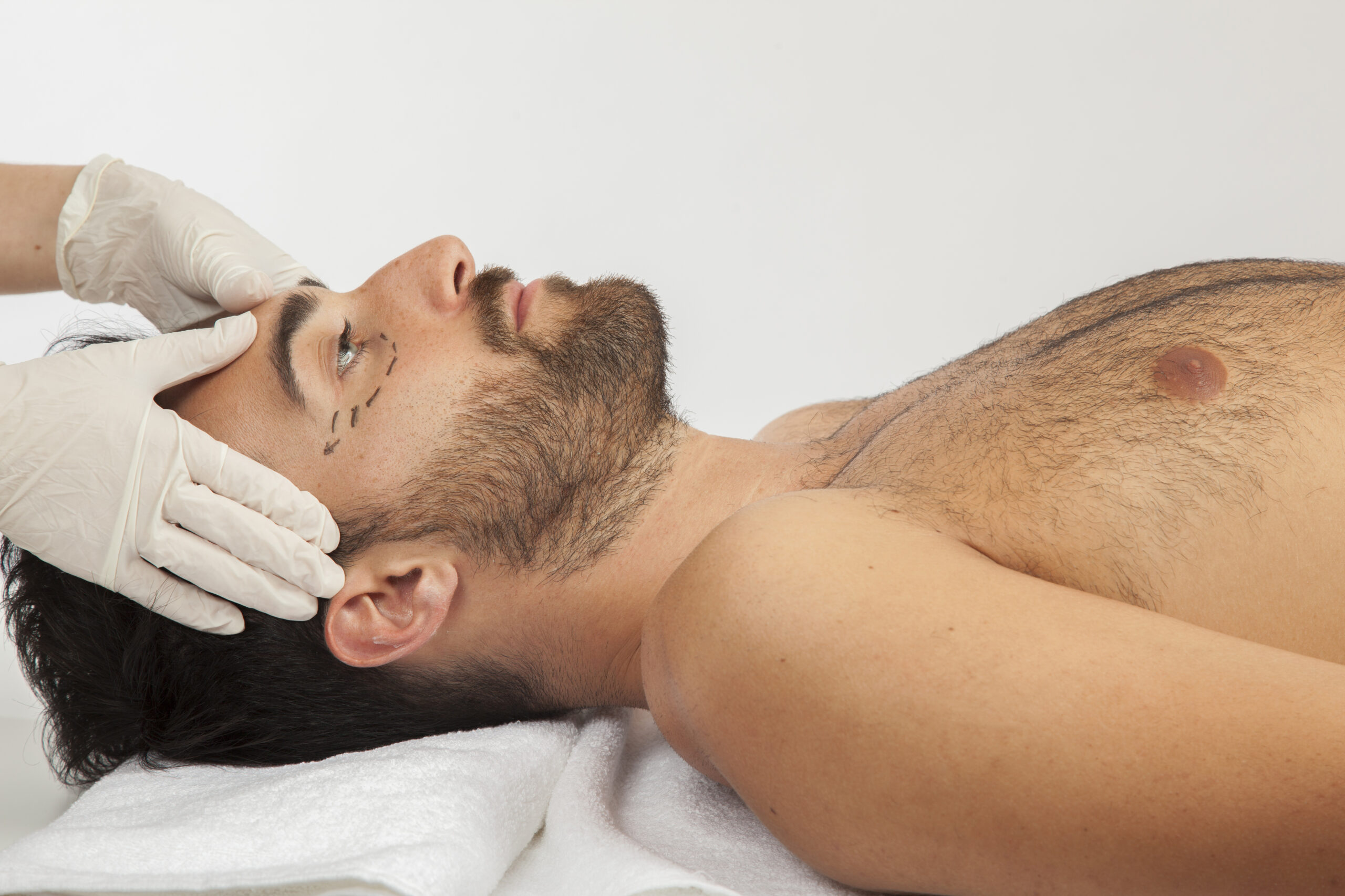 man-beauty-session